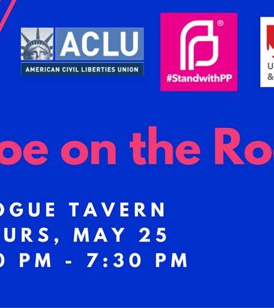 Roe on the Rocks flyer