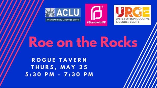 Roe on the Rocks flyer