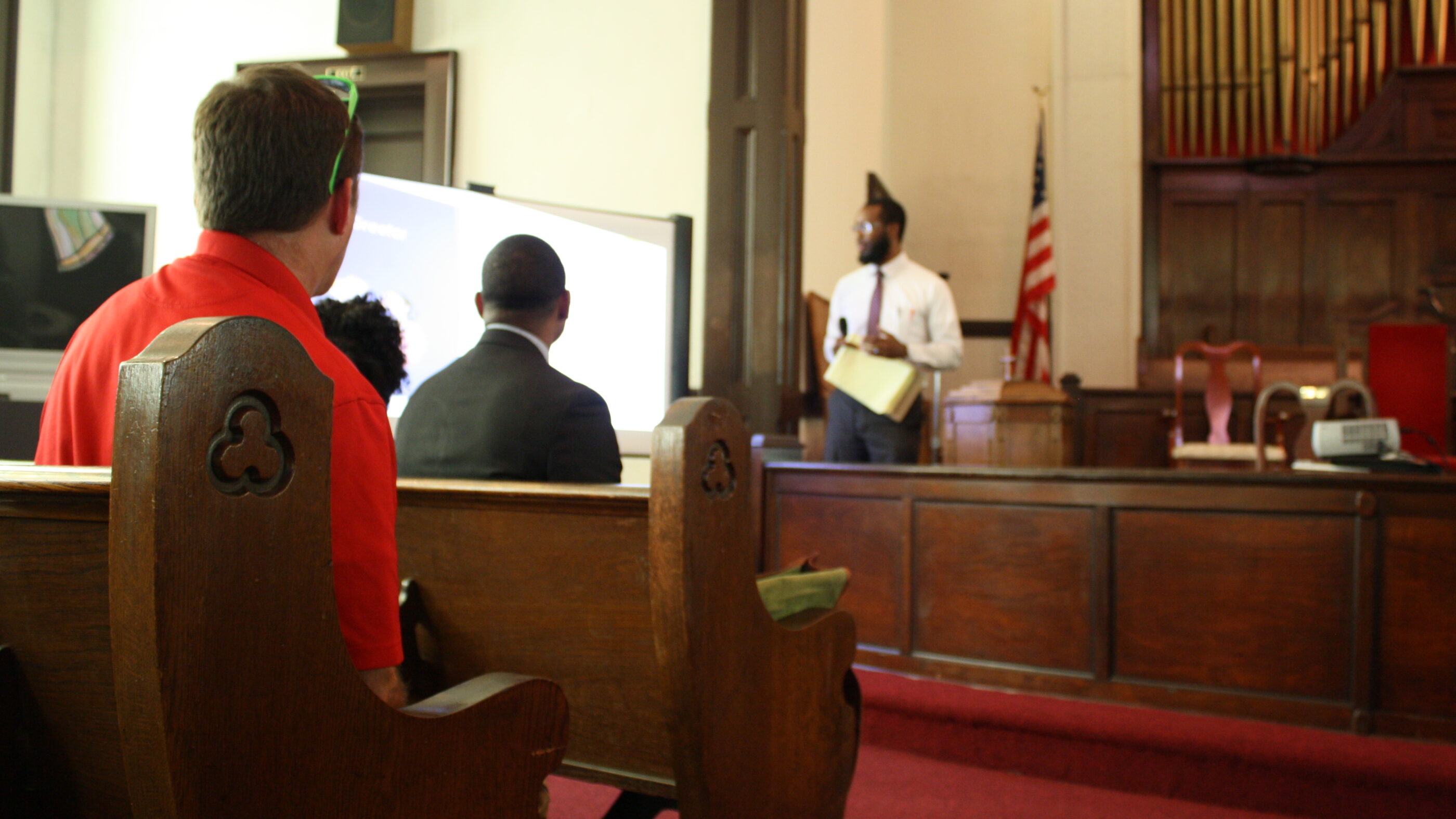 speaker at LSA and ACLU of Alabama training in Selma