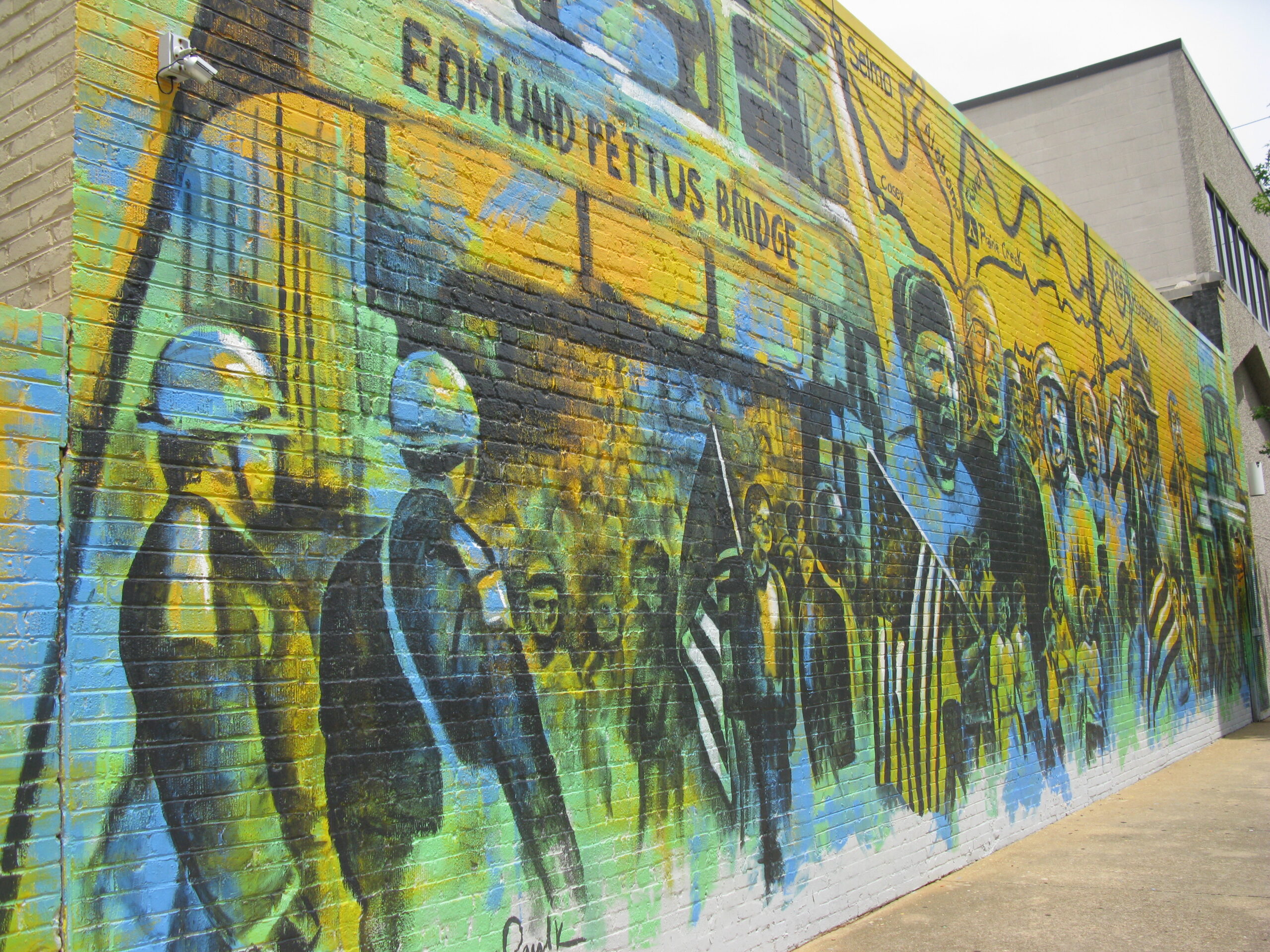 civil rights mural