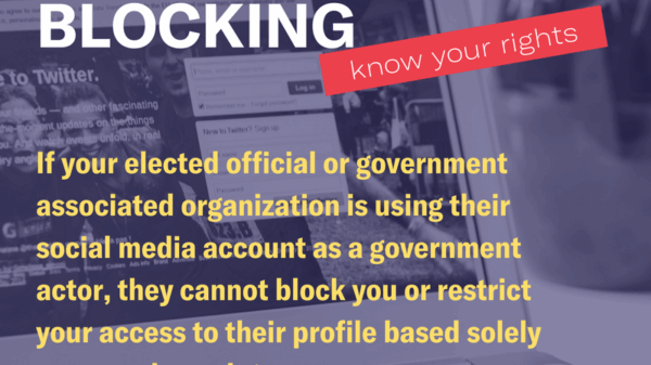 social media blocking infographic