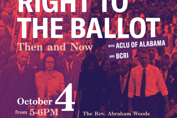 right to the ballot flyer