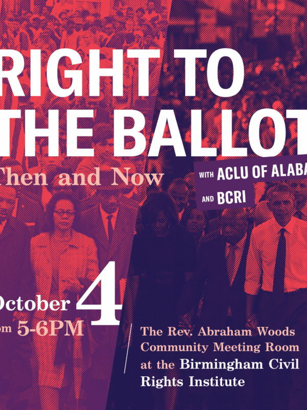 right to the ballot flyer