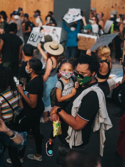 Photo of BLM Protest by Nathan Dumlao