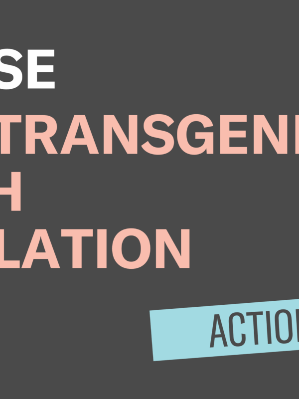 Action alert: Oppose anti-transgender youth legislation now.