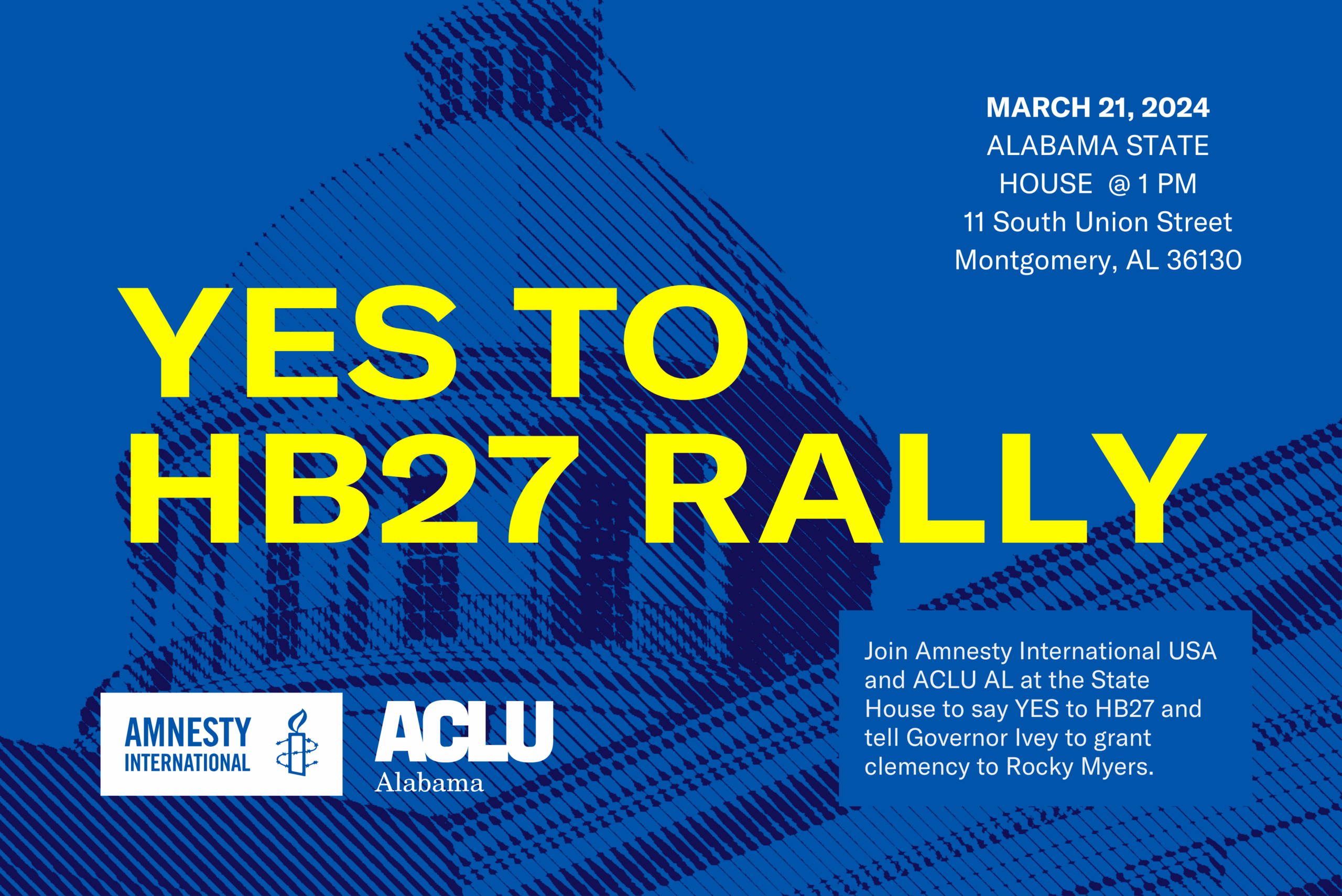 YES to HB27 Rally - ACLU of Alabama