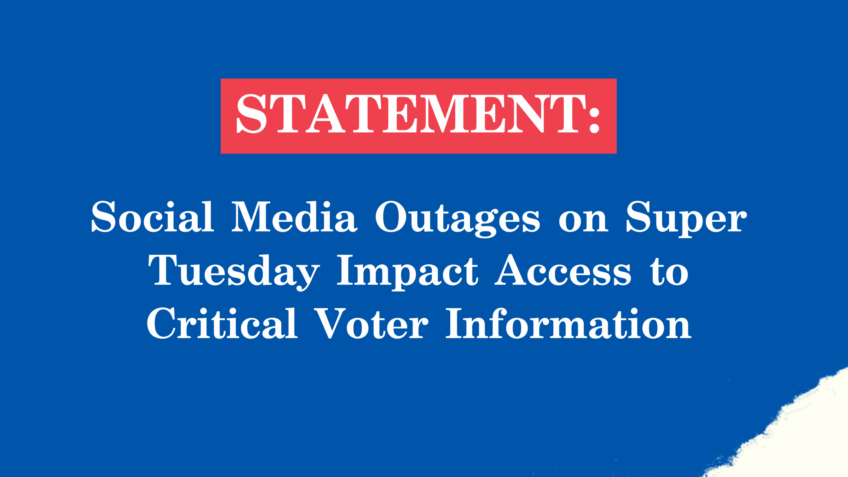 Social Media Outages