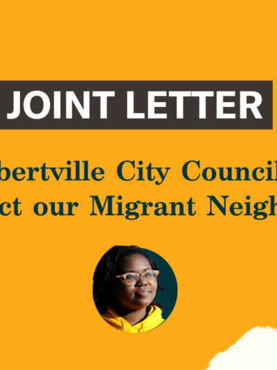 Albertville Joint Letter