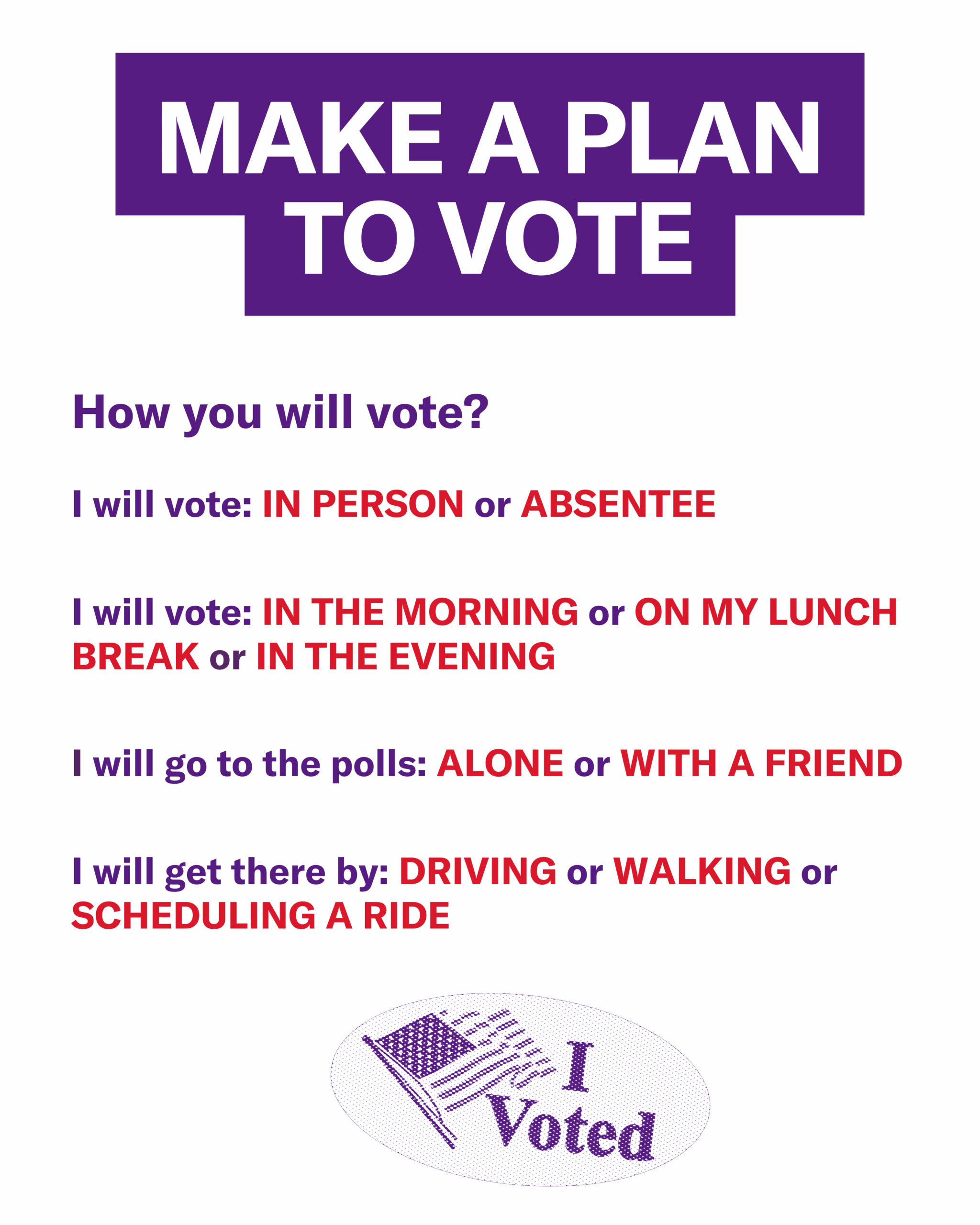 plan to vote