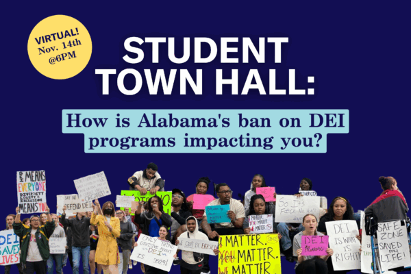 Student Town Hall: Alabama's DEI Ban