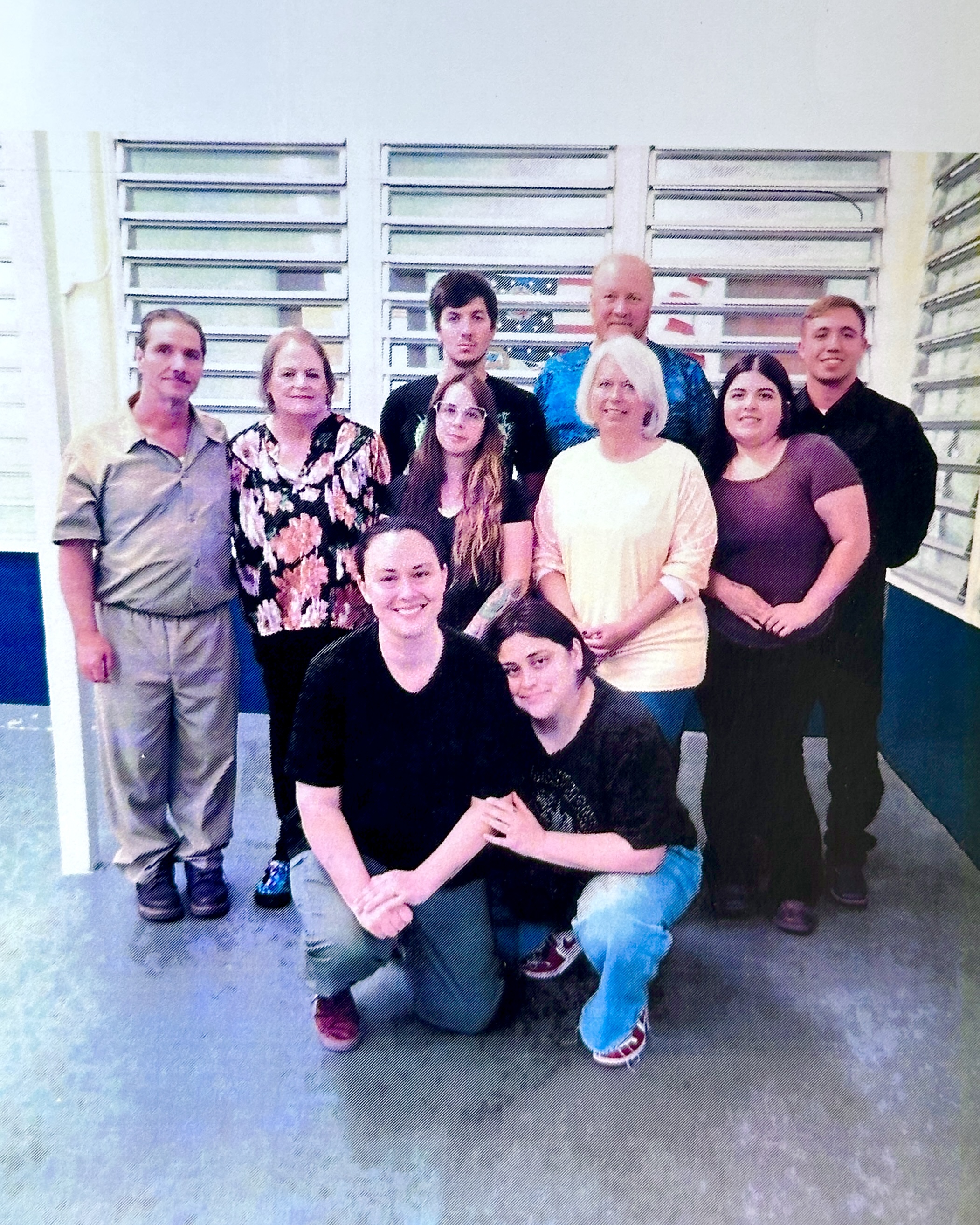 Osgood with his family