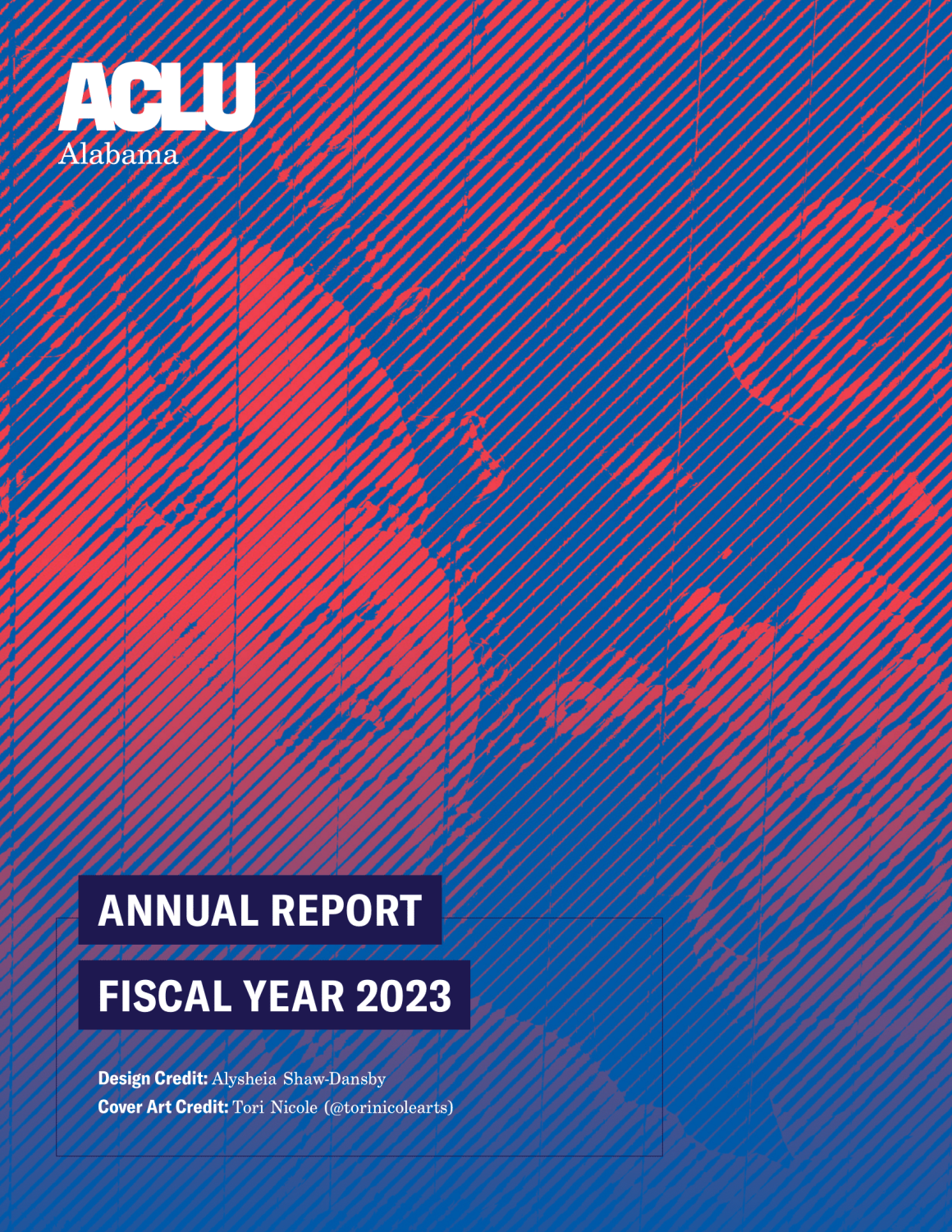 ACLU-AL FY23 Annual Report Cover