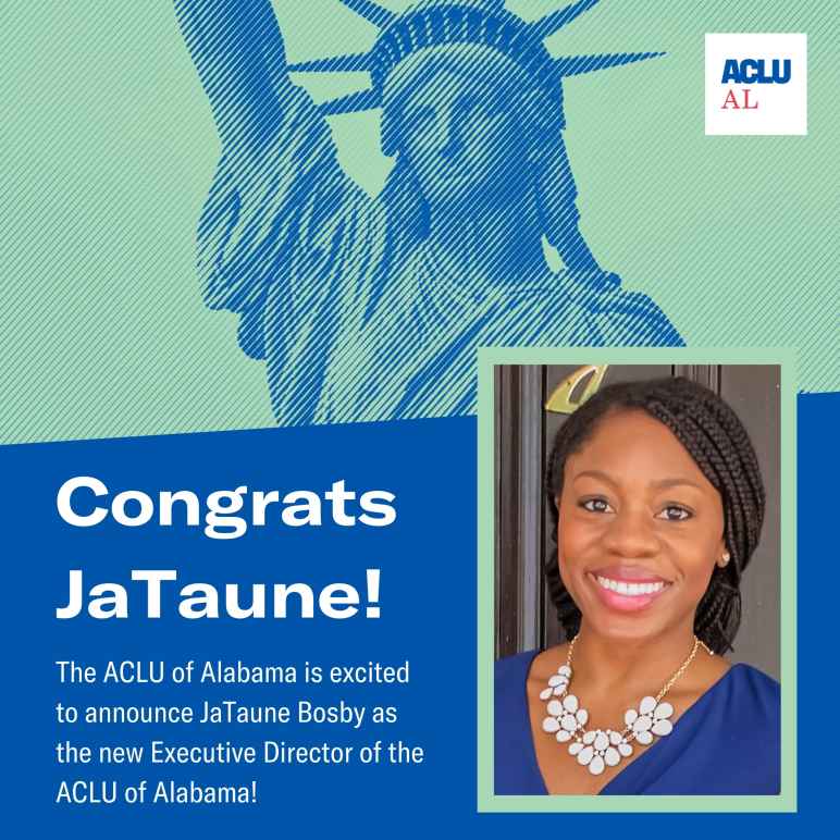 JaTaune Bosby is named new Executive Director of ACLU of Alabama