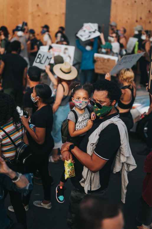 Photo of BLM Protest by Nathan Dumlao