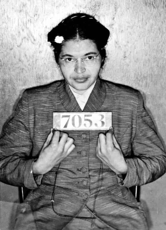 Rosa Parks mugshot