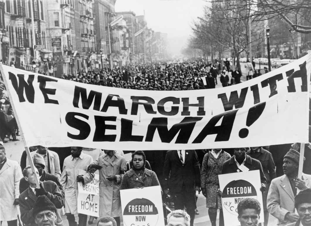 we march with Selma archival photo