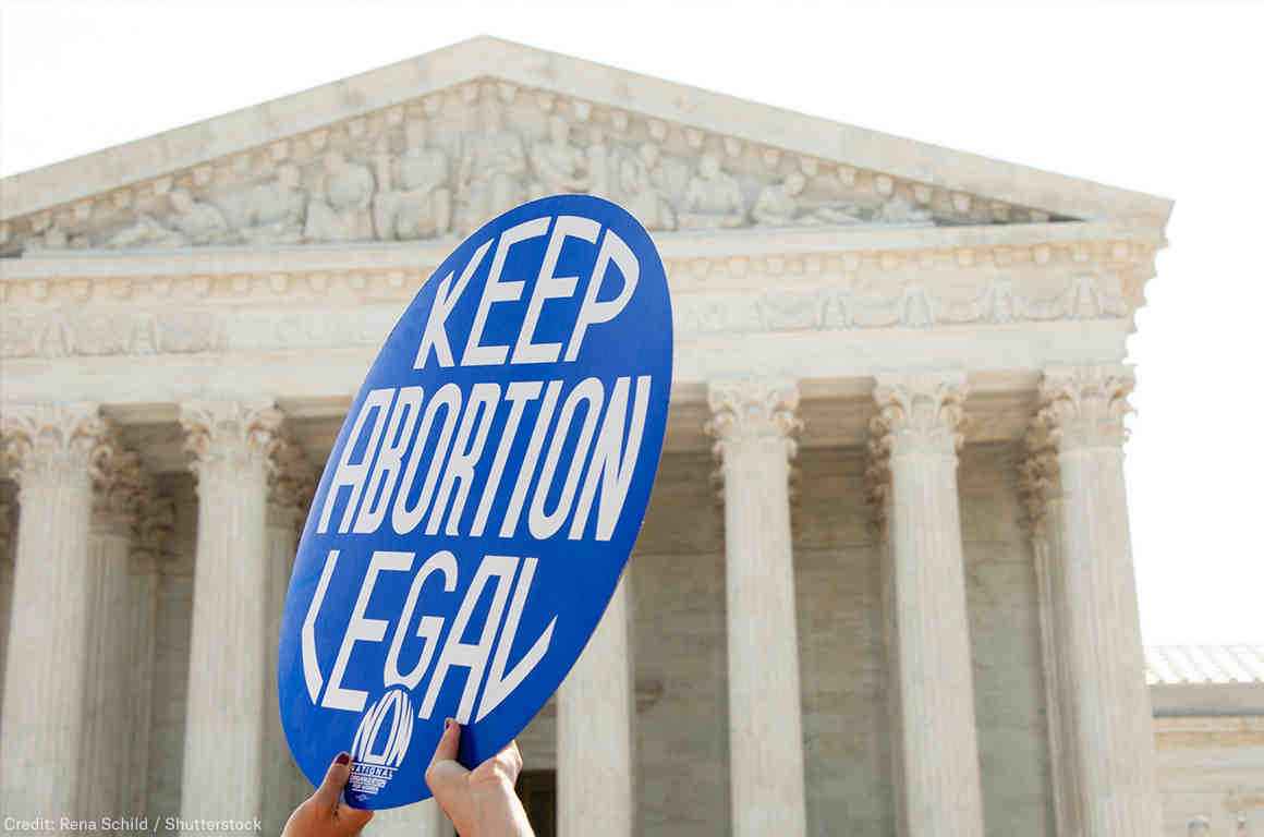 keep abortion legal sign
