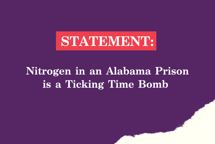 2024 - Nitrogen in an Alabama Prison 2024 - Nitrogen in an Alabama Prison