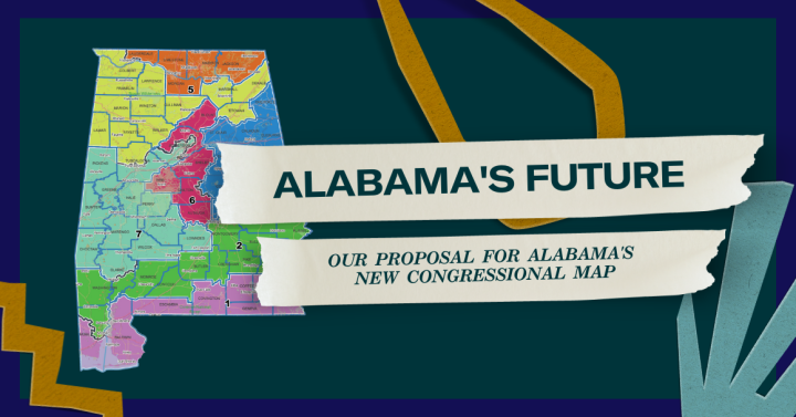 A new congressional map of Alabama