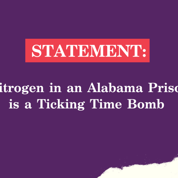 2024 - Nitrogen in an Alabama Prison 2024 - Nitrogen in an Alabama Prison