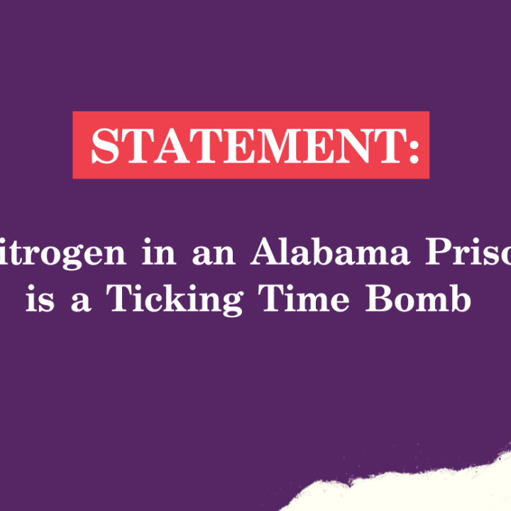 2024 - Nitrogen in an Alabama Prison