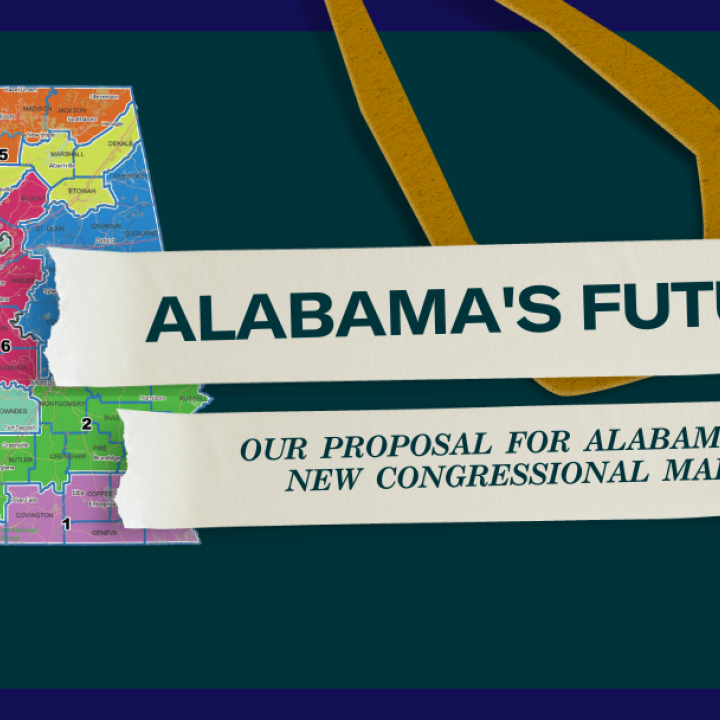 A new congressional map of Alabama