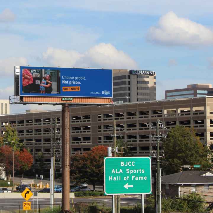 downtown billboard