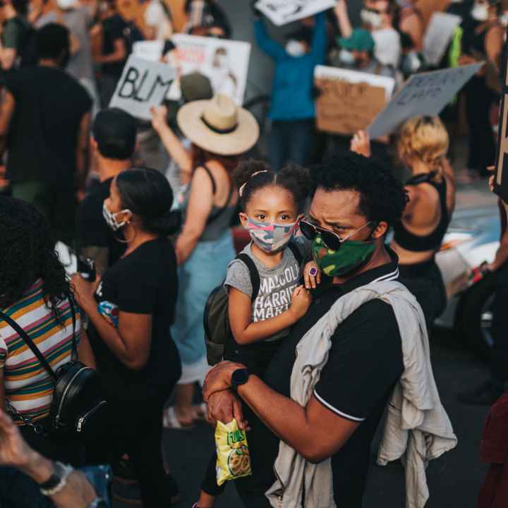 Photo of BLM Protest by Nathan Dumlao