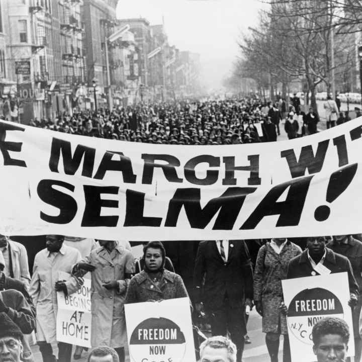 we march with Selma archival photo