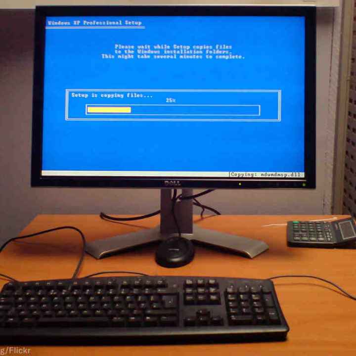 computer loading screen